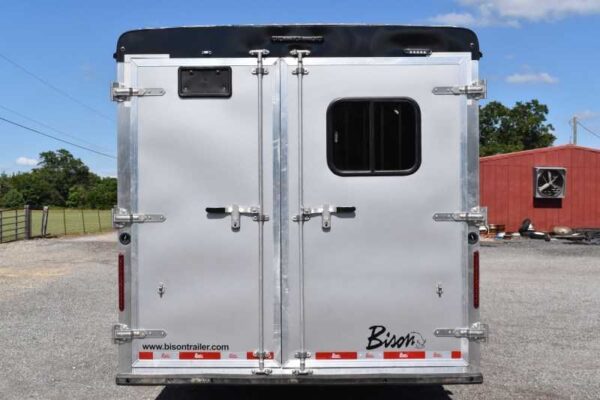 2022 Bison Desperado 8413BG 4 Horse Trailer with 13′ Short Wall