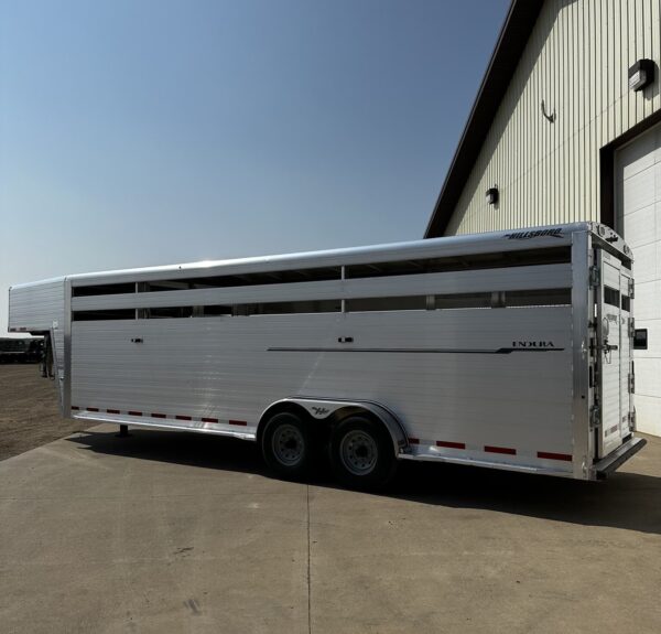 New 2024 Hillsboro 24′ Livestock Trailer – Three Compartments