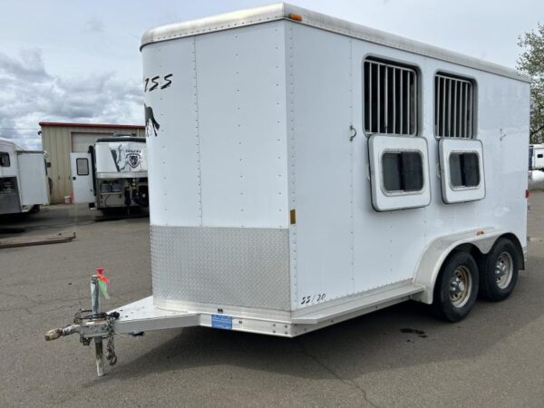 2007 Exiss 2 Horse Trailer