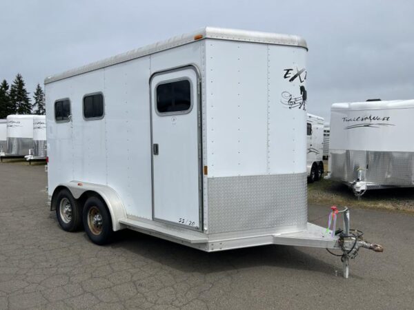 2007 Exiss 2 Horse Trailer