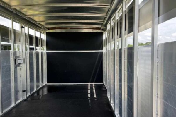 Used 2022 Shadow STK Stock Trailer with 8′ Short Wall