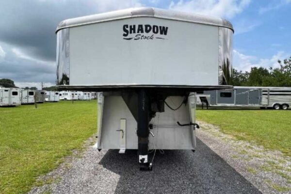 Used 2022 Shadow STK Stock Trailer with 8′ Short Wall