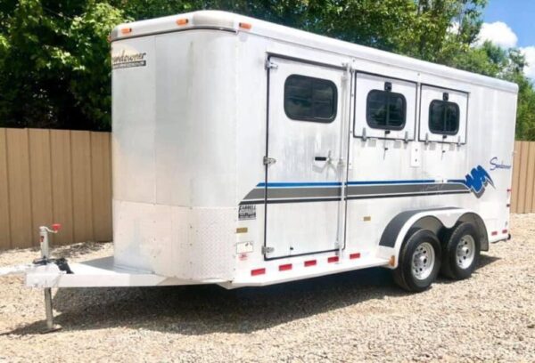 1998 Sundowner 3 Horse Slant