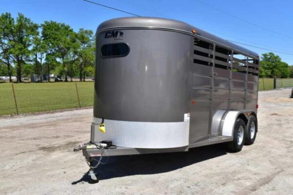 2017 CM 3HSLBP 3 Horse Trailer