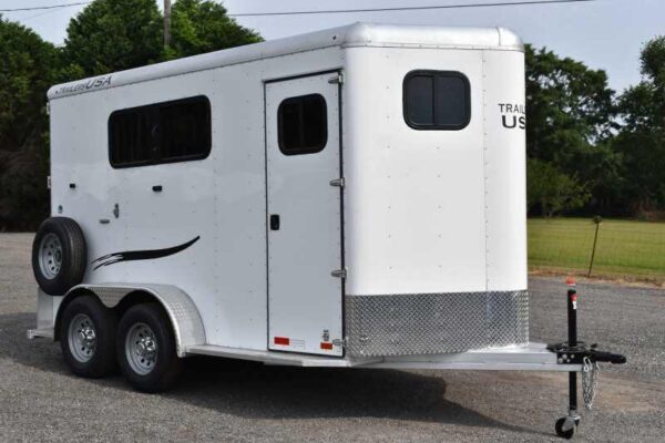 2019 Trailers USA 2HSLBPDLX 2 Horse Trailer