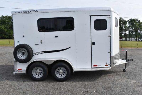 2019 Trailers USA 2HSLBPDLX 2 Horse Trailer