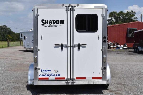 2014 Shadow 7208GLQ 2 Horse Trailer with 8′ Short Wall