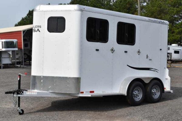 2019 Trailers USA 2HSLBPDLX 2 Horse Trailer