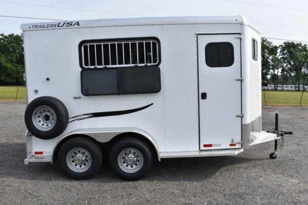 2019 Trailers USA 2HSLBPDLX 2 Horse Trailer