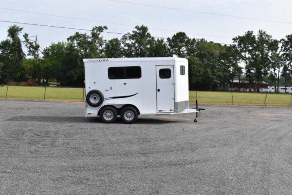 2019 Trailers USA 2HSLBPDLX 2 Horse Trailer