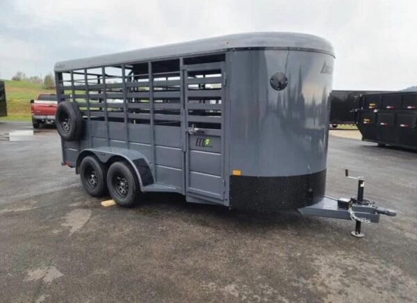 2023 BCI Stock Trailer 6’X16′ Eco Series Bumper Pull