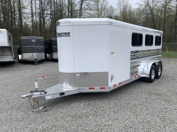 2020 19′ CIMARRON BUMPER PULL 6 PEN STOCK TRAILER