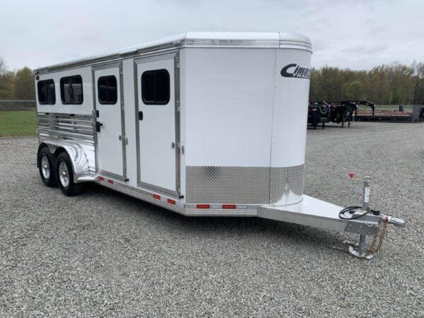 2020 19′ CIMARRON BUMPER PULL 6 PEN STOCK TRAILER