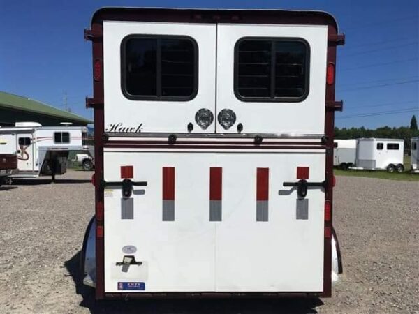 2007 Hawk 2 Horse Bumper Pull Side Ramp