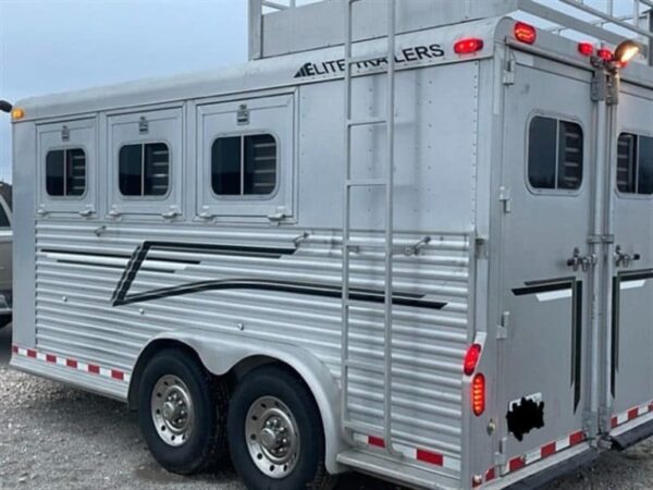 1999 Elite Custom 3 Horse Trailer