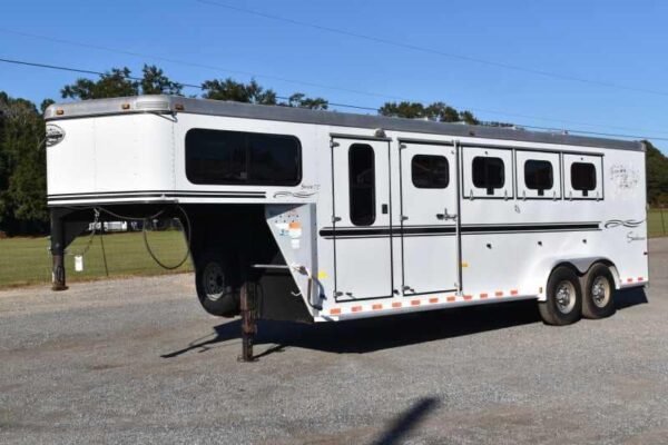 Used 2005 Sundowner 4HGN 4 Horse Trailer