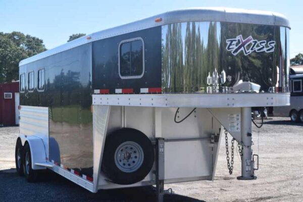 Used 2013 Exiss 6300 3 Horse Gooseneck