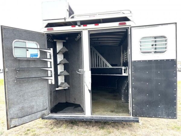 2011 Platinum Coach 4 Horse 15 SW Rear Load Horse Trailer