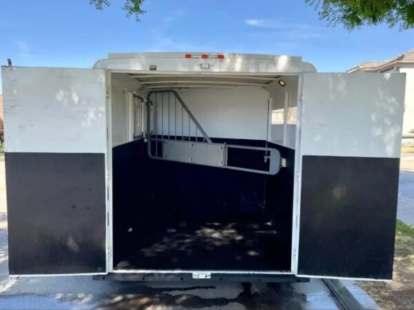 2007 Circle J 2 Horse Trailer Slant Load