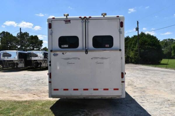 2005 Sundowner Sunlite  6LQ Horse Trailer with 11′ Short Wall 725 Grand Sierra 8612GLQ MidTack