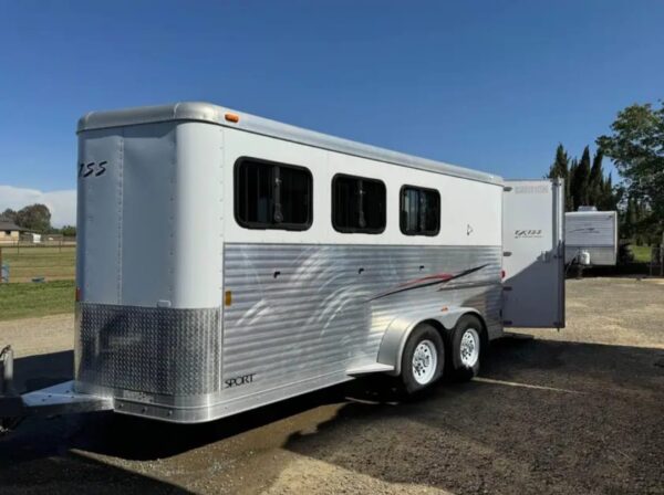 2008 Exiss Sport ES 30B 3 horse slant horse trailer